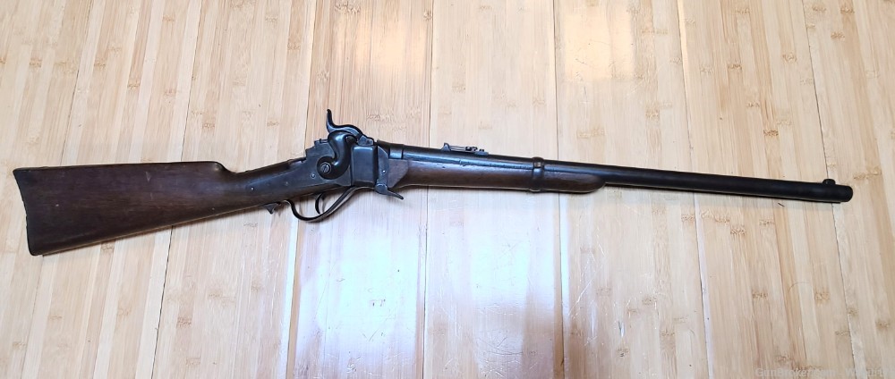 1852 Patent Sharps Model Carbine  Cal. .52 (or 50-70)  RS Lawrence version-img-1