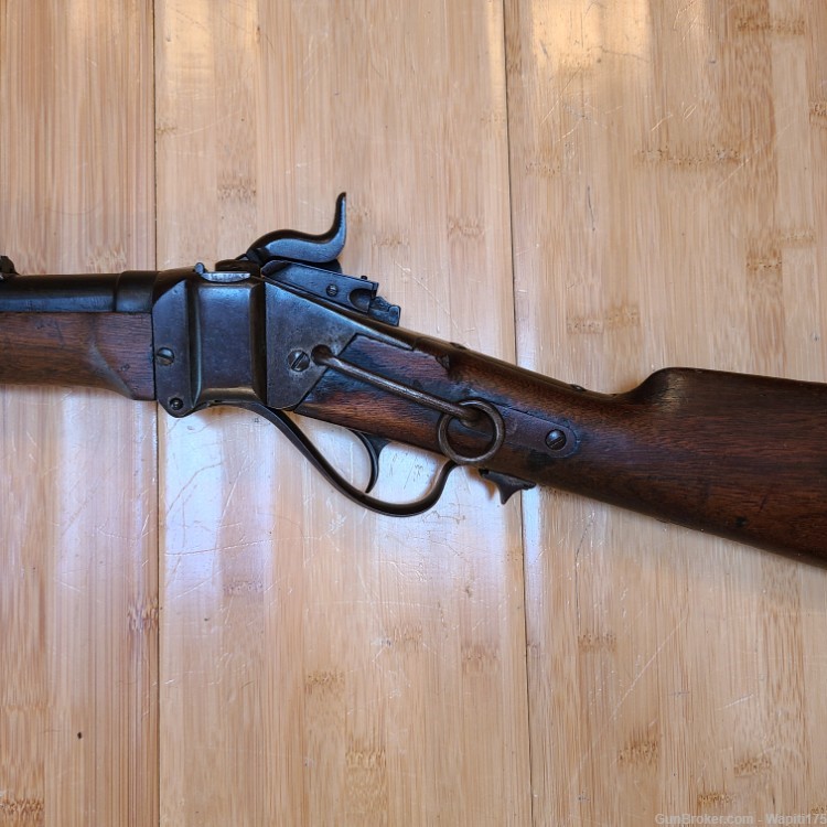 1852 Patent Sharps Model Carbine  Cal. .52 (or 50-70)  RS Lawrence version-img-3