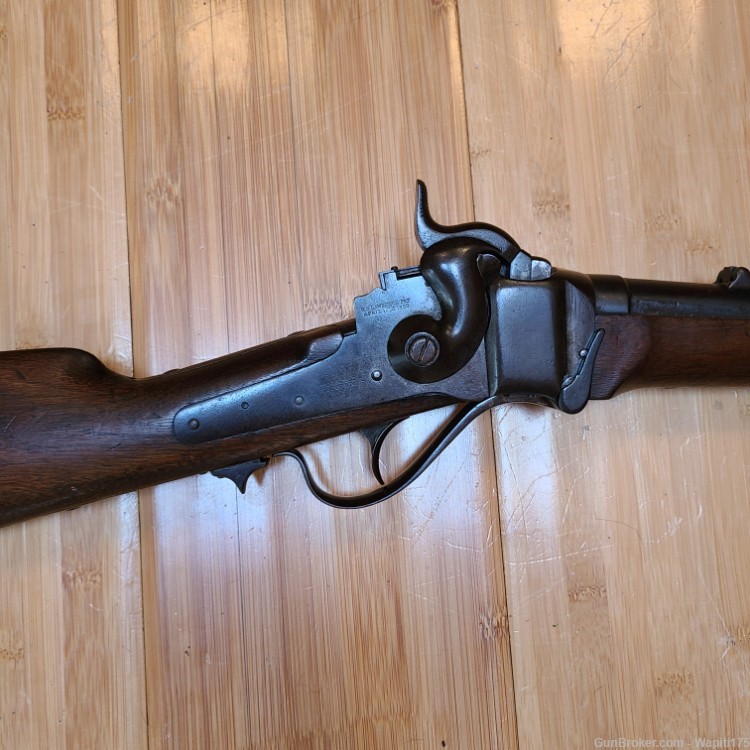 1852 Patent Sharps Model Carbine  Cal. .52 (or 50-70)  RS Lawrence version-img-7