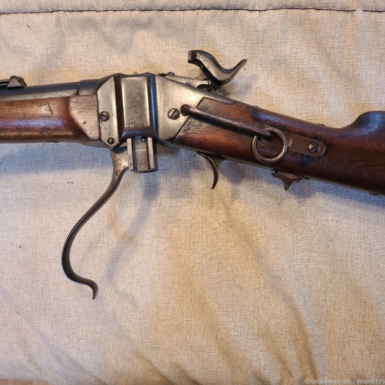 1852 Patent Sharps Model Carbine  Cal. .52 (or 50-70)  RS Lawrence version-img-24