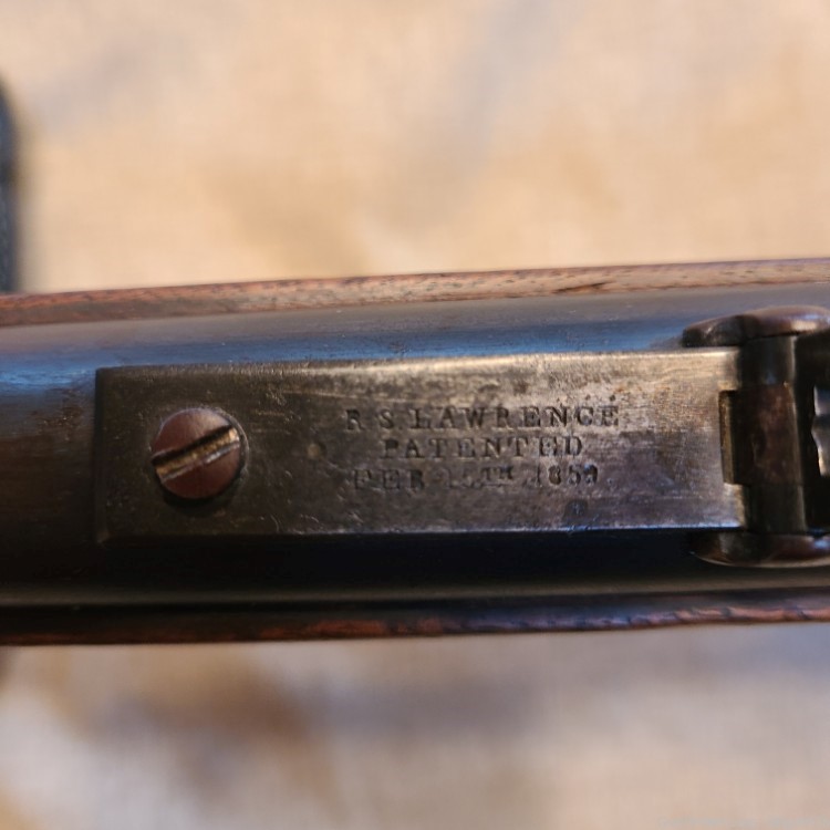 1852 Patent Sharps Model Carbine  Cal. .52 (or 50-70)  RS Lawrence version-img-27