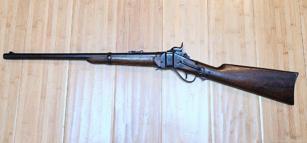 1852 Patent Sharps Model Carbine  Cal. .52 (or 50-70)  RS Lawrence version-img-0
