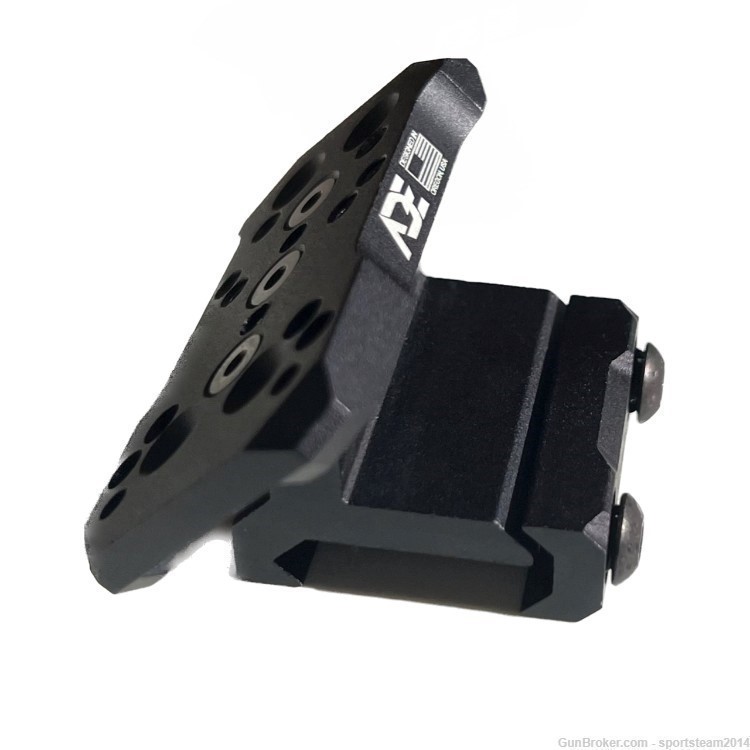 AR15 45 Degree OFFSET Angled Picatinny Mount for Swampfox Sentinel-img-3