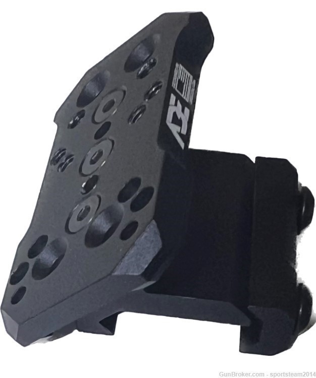 AR15 45 Degree OFFSET Angled Picatinny Mount for Swampfox Sentinel-img-2