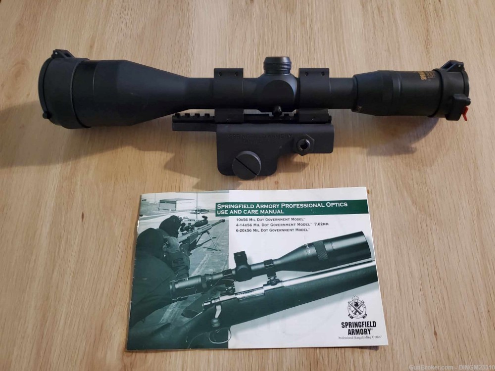 SPRINGFIELD GOVERNMENT M1A / M14 SCOPE (1st GEN) 4-16x-img-0