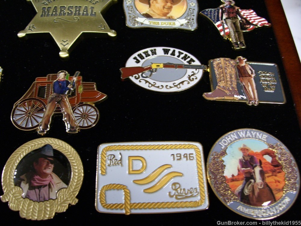 John Wayne Tribute Pin Collection-img-13