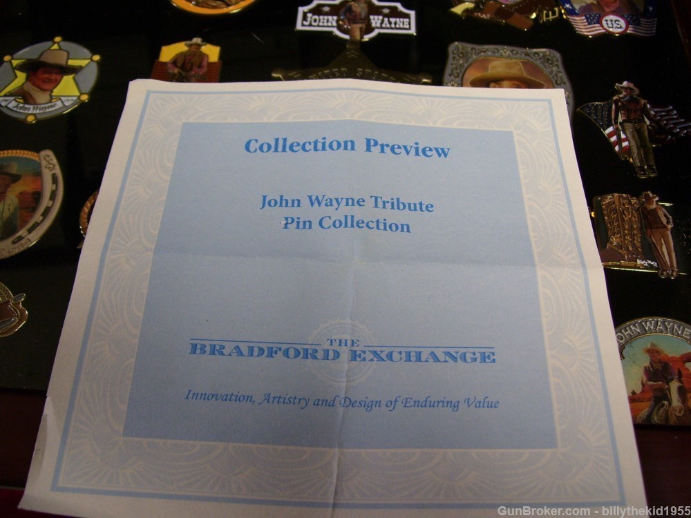 John Wayne Tribute Pin Collection-img-14
