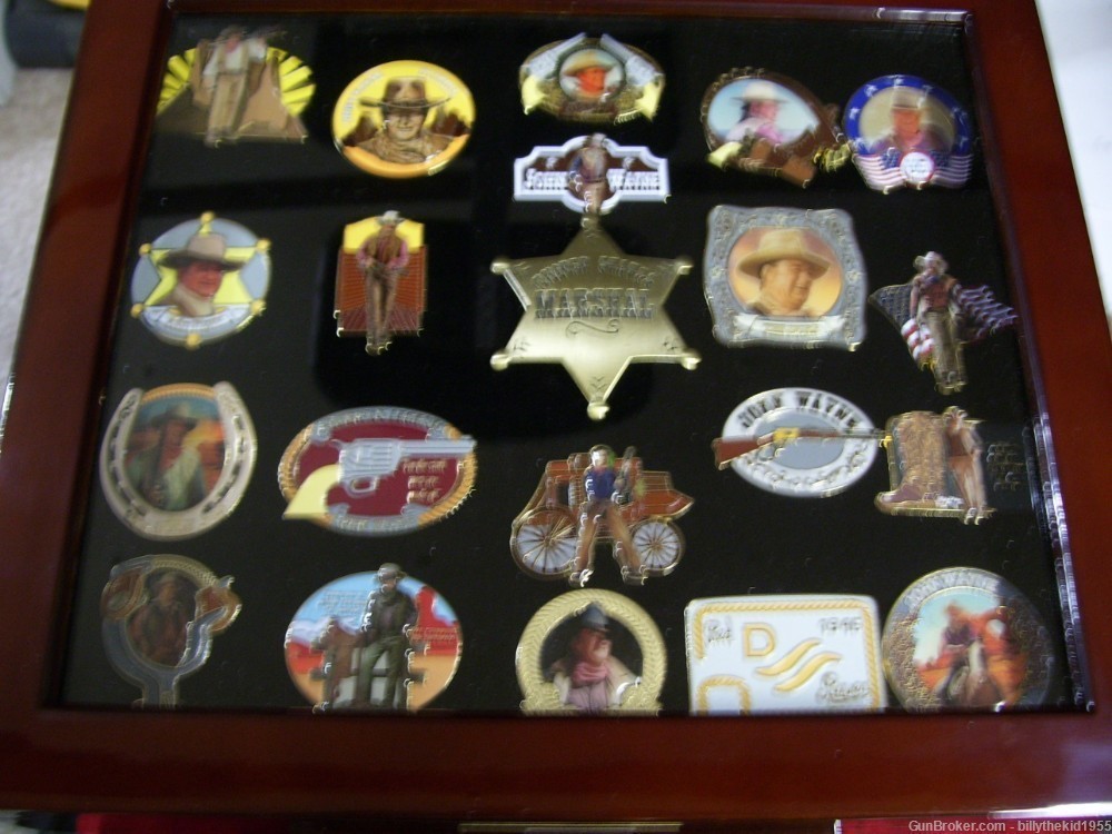John Wayne Tribute Pin Collection-img-0