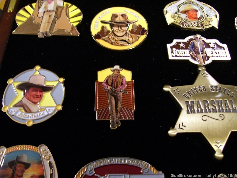 John Wayne Tribute Pin Collection-img-11