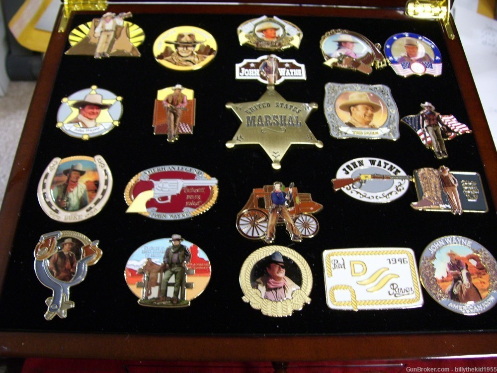 John Wayne Tribute Pin Collection-img-6