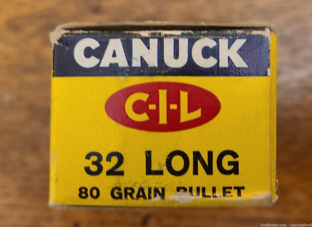 Canuck 32 Long Rimfire Canadian Industries Limited C-I-L .32-img-2