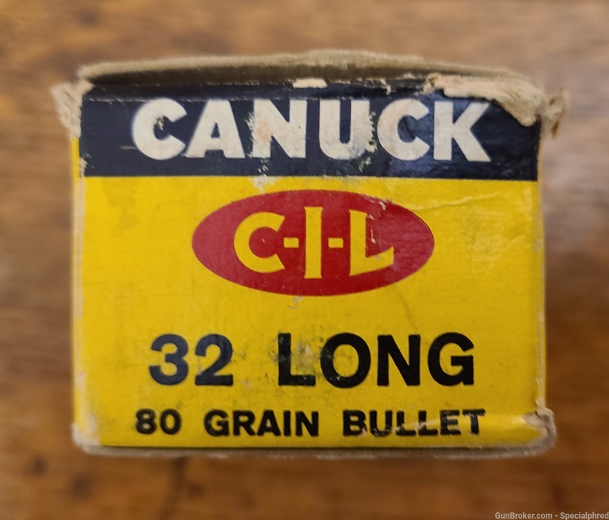 Canuck 32 Long Rimfire Canadian Industries Limited C-I-L .32-img-3