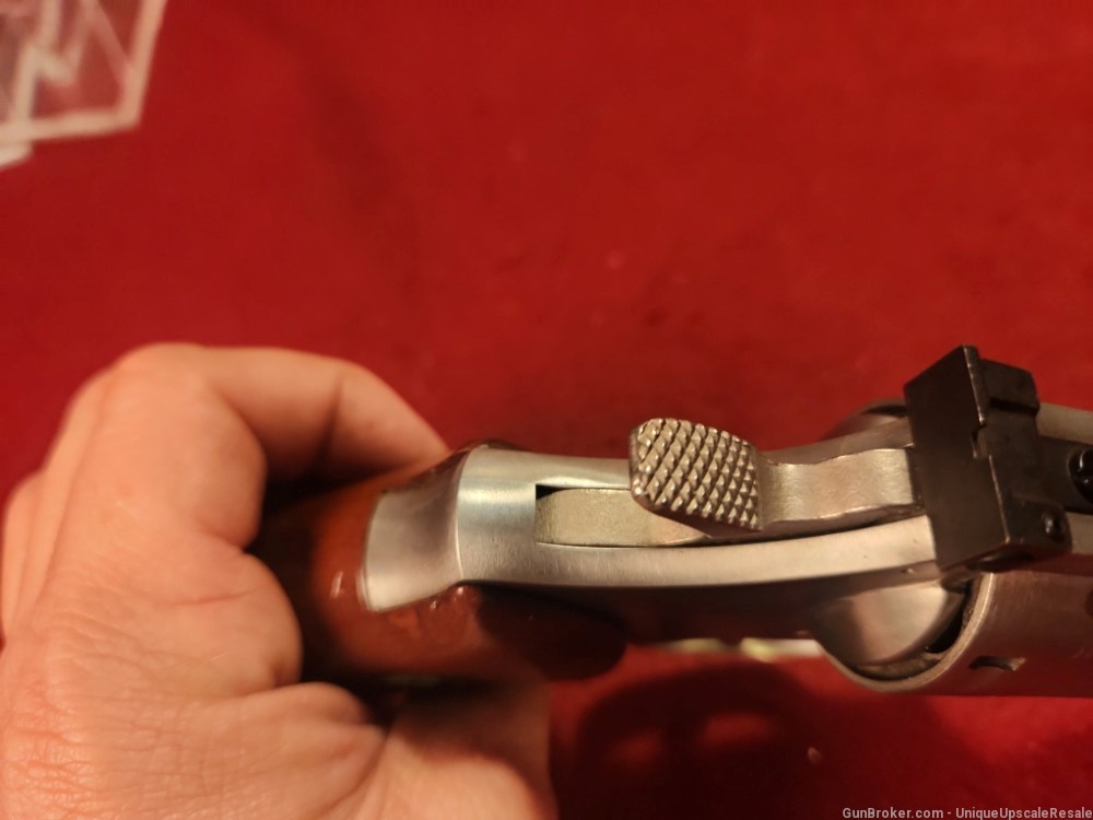 Dan Wesson Vent Rib Revolver 357 magnum stainless Munson, Mass-img-8