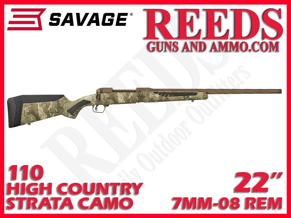 Savage Arms 110 High Country Strata Camo Bronze 7mm-08 Rem 22 inch 57415-img-0