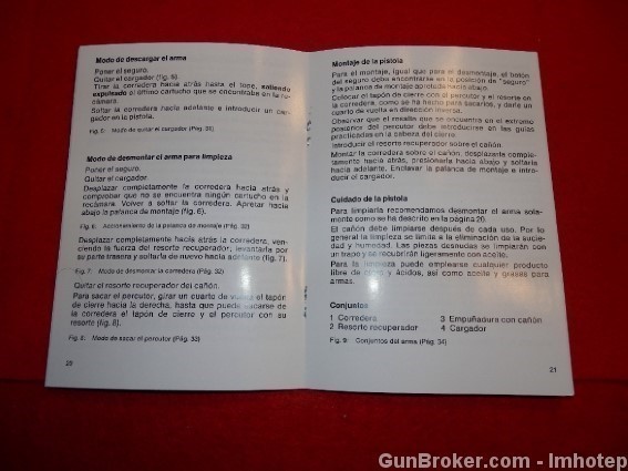H&K VP70Z Owner's Manual 9MM SA RePrint BitCoin-img-4