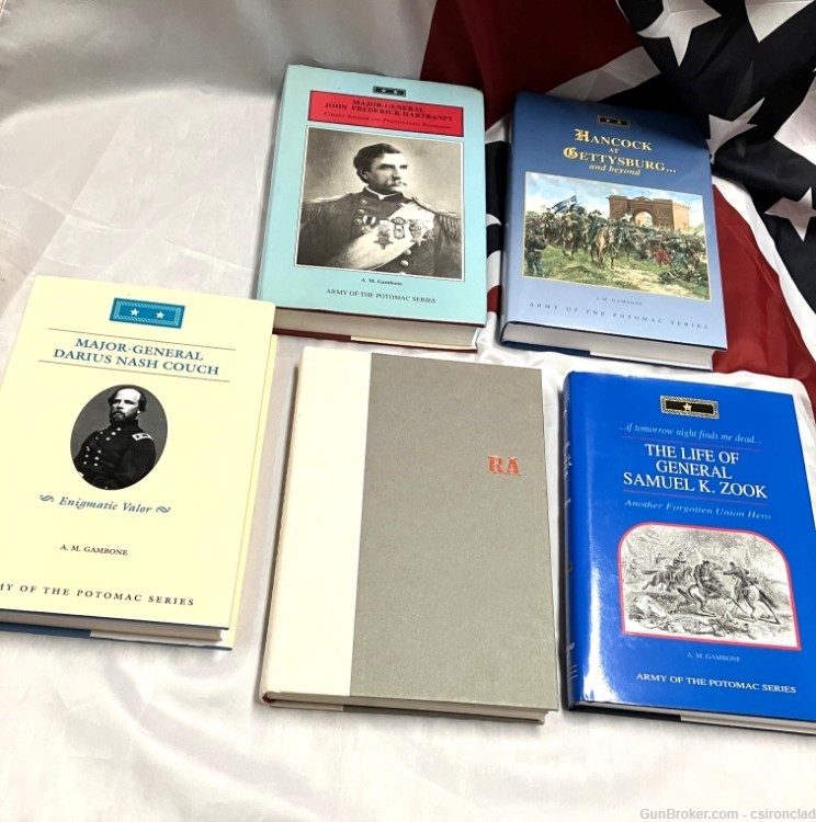 A Stack of Civil War Books-img-1
