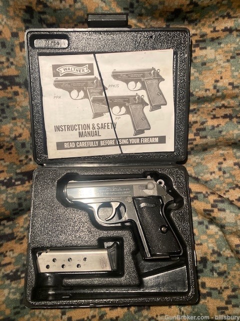 Walther PPK / S  PPK/S 380 acp Original Box and Manual extra mag Interarm-img-0