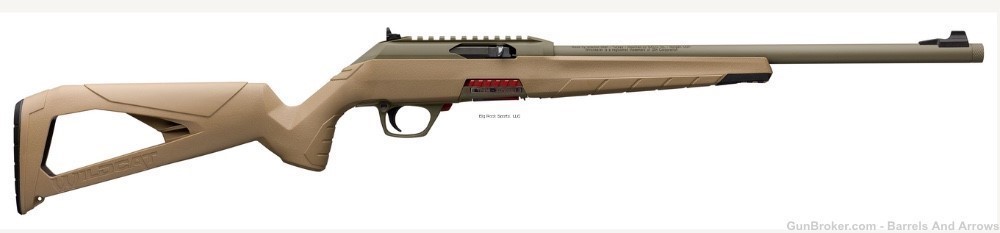 Winchester 521144102 Wildcat Semi-Auto Rifle, 22 LR FDE 18" -img-0