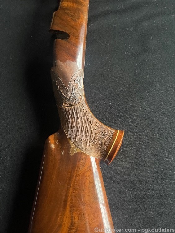 Browning Olympian Grade Vintage Stock.  Cracked.   -img-3