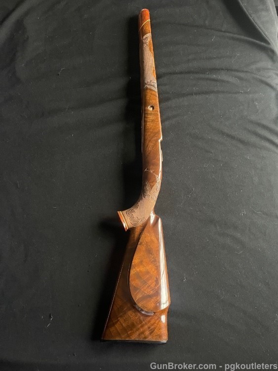Browning Olympian Grade Vintage Stock.  Cracked.   -img-0