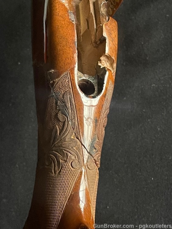 Browning Olympian Grade Vintage Stock.  Cracked.   -img-7