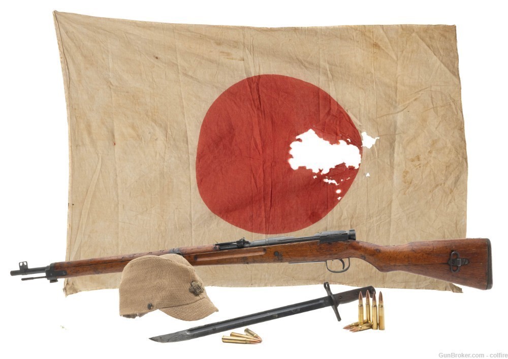 Japanese World War II Collectors Kit incl. Type 99 Rifle (MM1536)-img-0