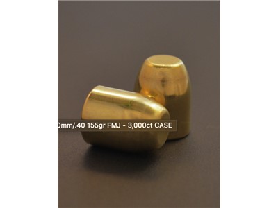 Montana Gold Bullets 10MM 155gr FMJ 3000ct