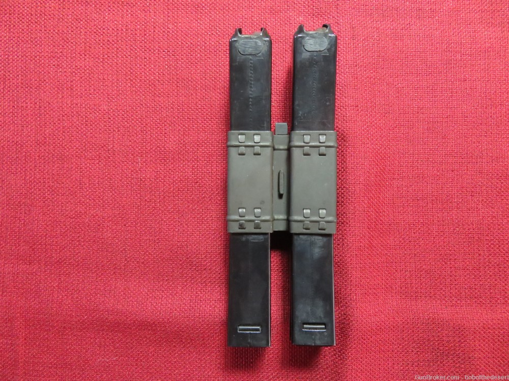 Heckler & Koch POF MP5 9mm magazines and H&K Clamp, AS NEW!-img-0