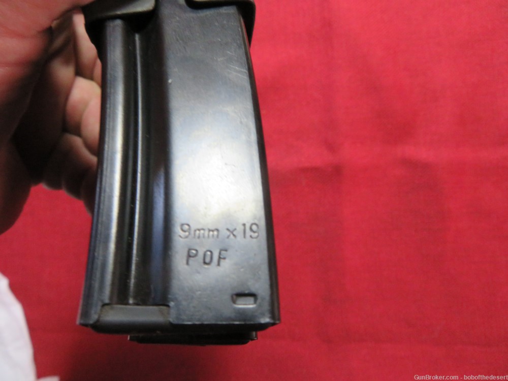 Heckler & Koch POF MP5 9mm magazines and H&K Clamp, AS NEW!-img-6