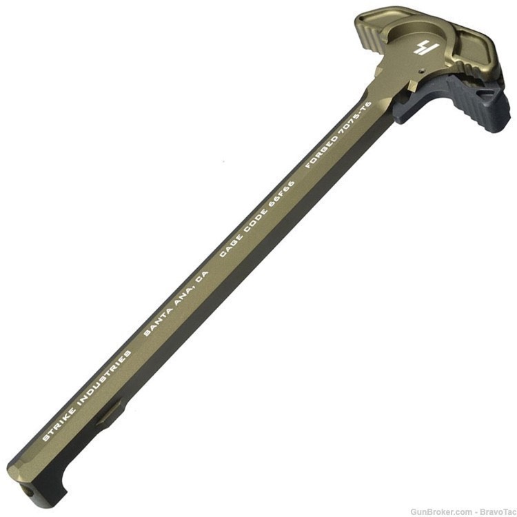Strike Industries ARCH-EL FDE Charging Handle Extended Tactical Latch AR-15-img-2