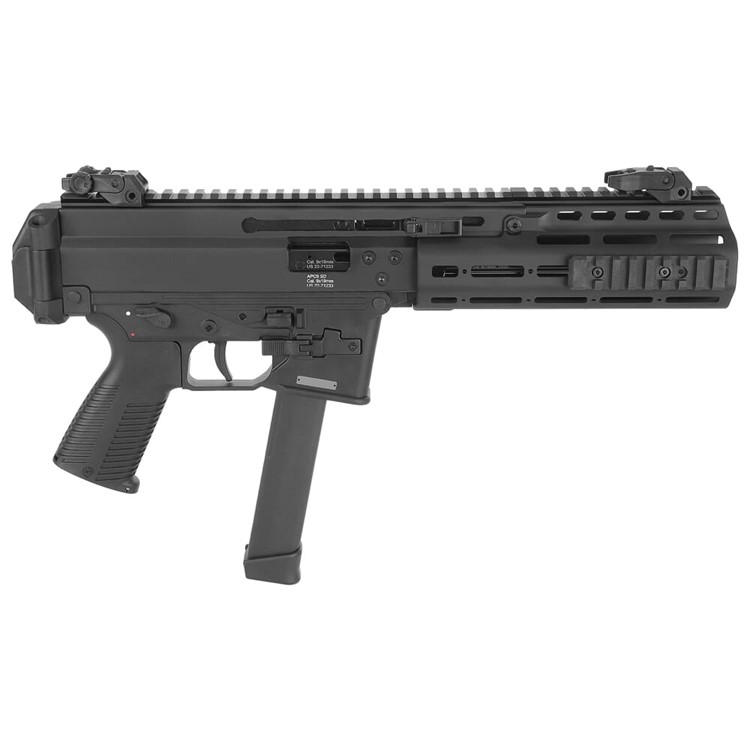 B&T APC9 PRO-G SD 9mm Black Pistol w/Glock Lower BT-36046-G-img-0