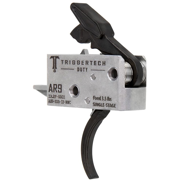 TriggerTech AR9 Single Stage Duty Blk/Die-Cast 3.5lb Trigger AH9-SDB-33-NNC-img-1