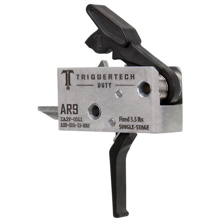 TriggerTech AR9 Single Stage Duty Blk/Die-Cast 3.5lb Trigger AH9-SDB-33-NNF-img-1
