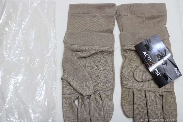 US Military Issue USMC Ansell FROG Combat Tactical Shooting Glove Large -img-5