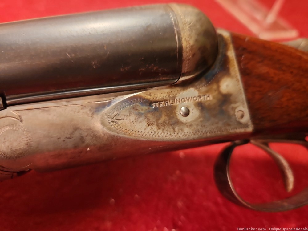 A.H. Fox Sterlingworth Philadelphia sxs shotgun 12 ga. -img-21