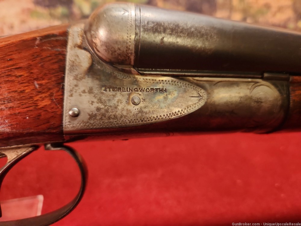 A.H. Fox Sterlingworth Philadelphia sxs shotgun 12 ga. -img-7
