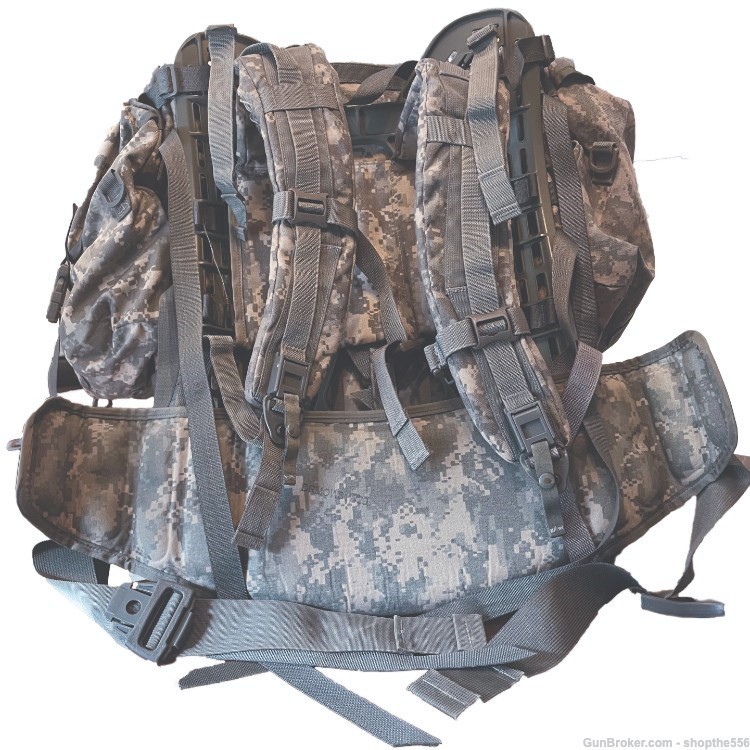 Complete US MILITARY MOLLE II Large Rucksack Field Pack Frame Pouches Strap-img-1