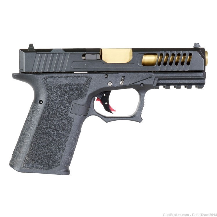 9mm Complete RMR Pistol Slide - Glock 19 Gen 1-3 Compatible - Assembled-img-4