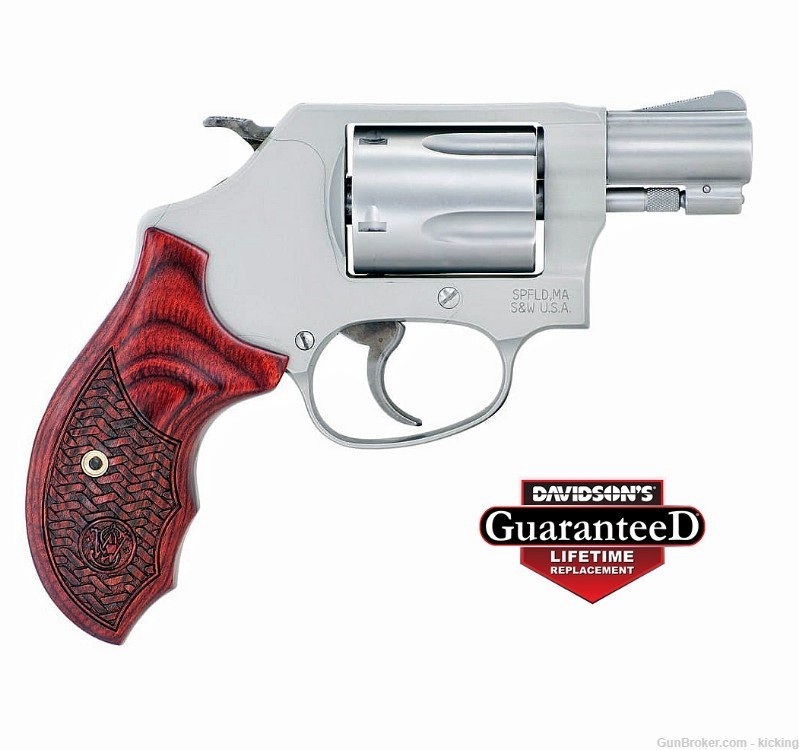 S&W Performance Center 637 Chiefs Special 1.875" Bar. SS 5 Shot Revolver-img-5