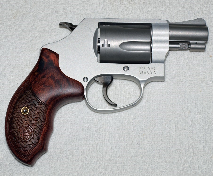S&W Performance Center 637 Chiefs Special 1.875" Bar. SS 5 Shot Revolver-img-2