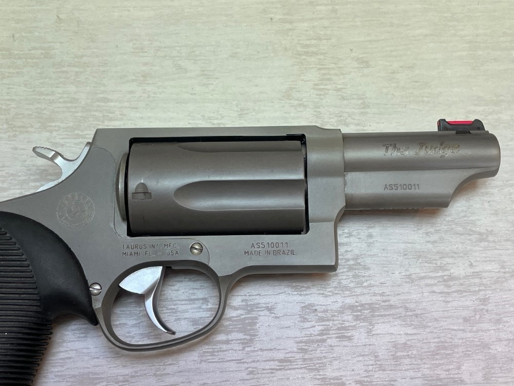 Taurus The Judge .410 .45LC Ultra-Lite Matte Stainless Exc H196-img-6