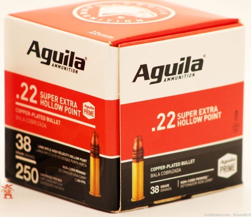 22LR Aguila 22 LR COMBO 250 SUPR EXTRA SOLID + 250 SUPER EXTRA HP 500 RDS-img-3