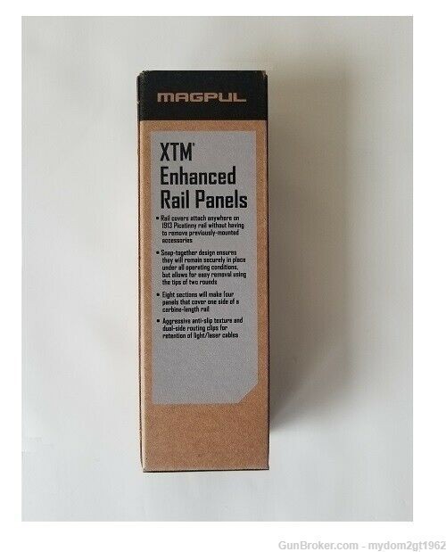 XTM Enhanced Rail Panels by MagPul, Black, MAG510-BLK-img-3