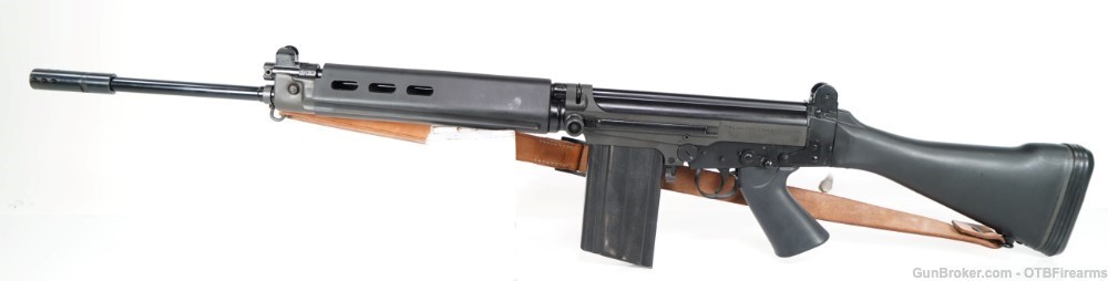 Argentine FAL Straight Stock 308 win with 1 mag MINT Rare Bird -img-1
