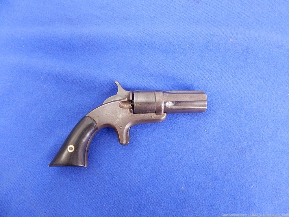 Post Civil War 1860s Ladies Companion 22 Caliber Pepperbox Pistol Gun-img-0