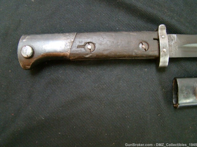 Pre WW2 WWII Czech VZ 24 Knife Bayonet with Scabbard-img-1