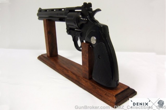 .357 Police Magnum Pistol Gun Non-Firing Replica by Denix-img-5