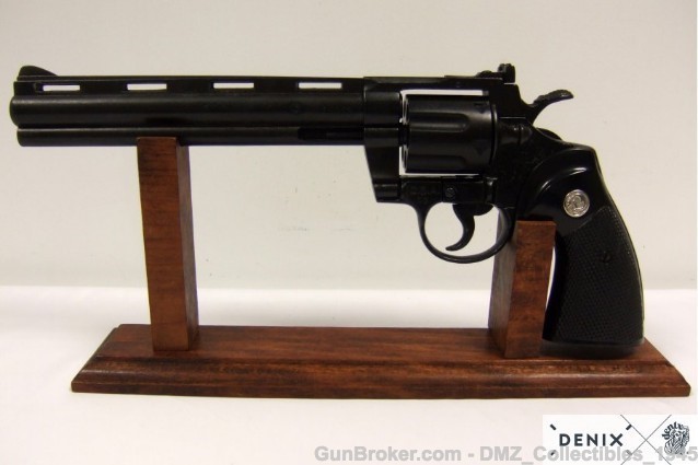 .357 Police Magnum Pistol Gun Non-Firing Replica by Denix-img-2