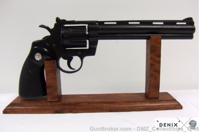.357 Police Magnum Pistol Gun Non-Firing Replica by Denix-img-3