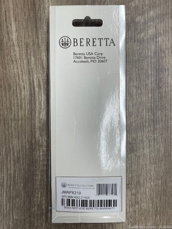 Beretta USA JMAPX219 APX 21rd 9mm Luger Factory Magazine OEM-img-1